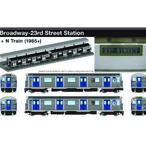 Rapido Trains New York City Subway R32 N Train 23 Street