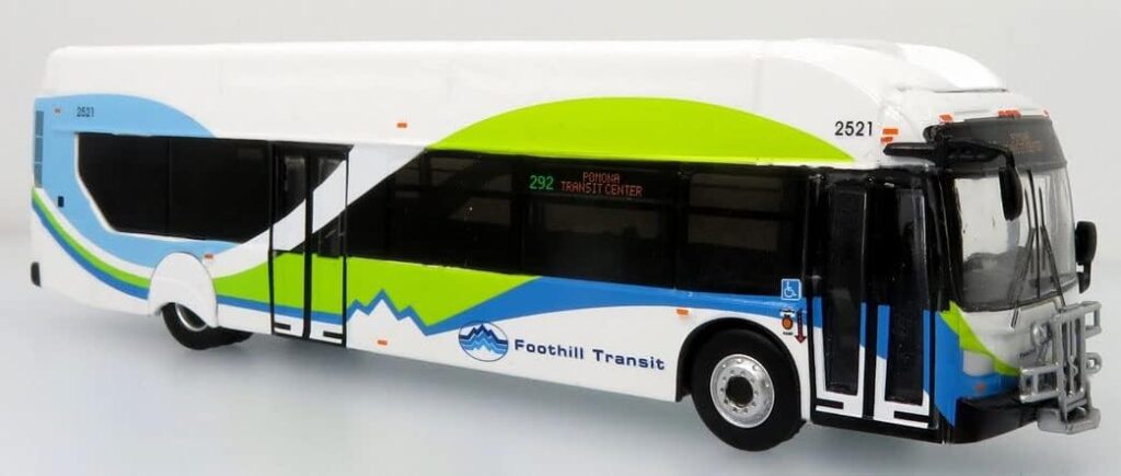 Iconic Replicas New Flyer Xcelsior Aerodynamic Foothill Transit 87-0310