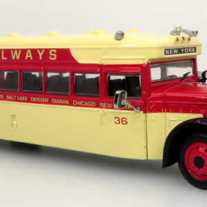 Iconic Replicas 1935 Mack BK Parlor Bus Trailways New York 50-0491