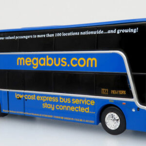 Iconic Replicas Vanhool TDX Double Decker Bus Mega Bus New York 87-0468