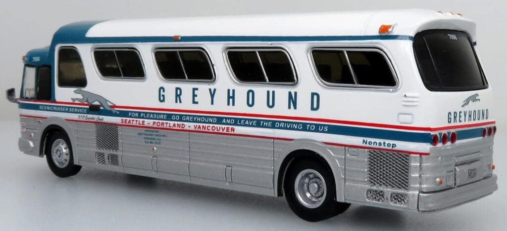 Iconic Replicas GM PD4107 Buffalo Coach Bus Greyhound 87-0278