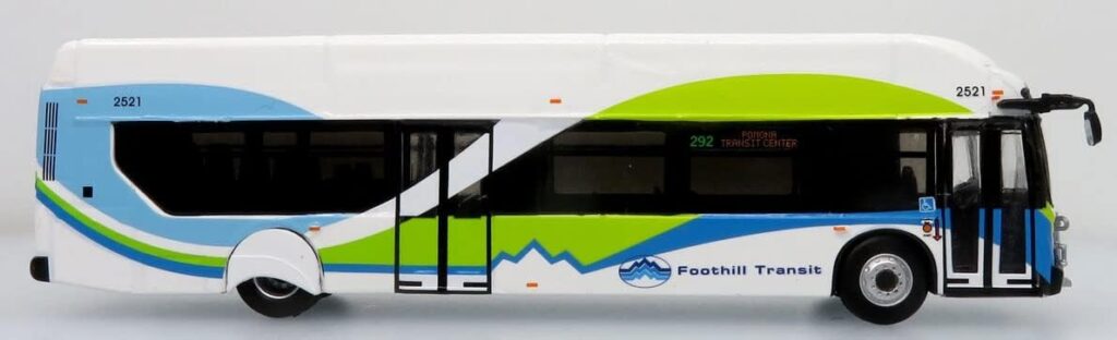 Iconic Replicas New Flyer Xcelsior Aerodynamic Foothill Transit 87-0310