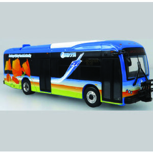 Iconic Replicas BYD Transit Bus Antelope Valley Transit Authority (AVTA) 87-0440