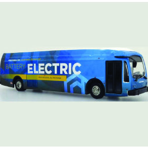 Iconic Replicas Proterra ZX5 Electric Transit Bus Corporate Livery 87-0244
