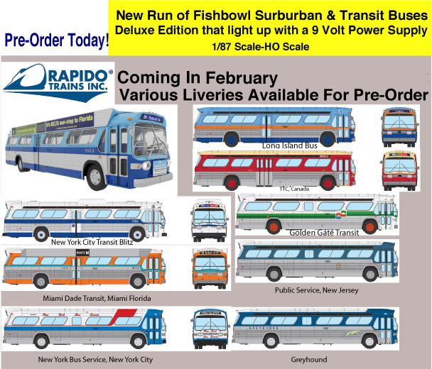 Rapido Fishowl Buses