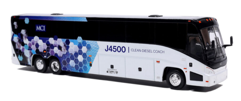 Iconic Replicas MCI J4500 MCI Corporate / Clean Diesel 87-0691