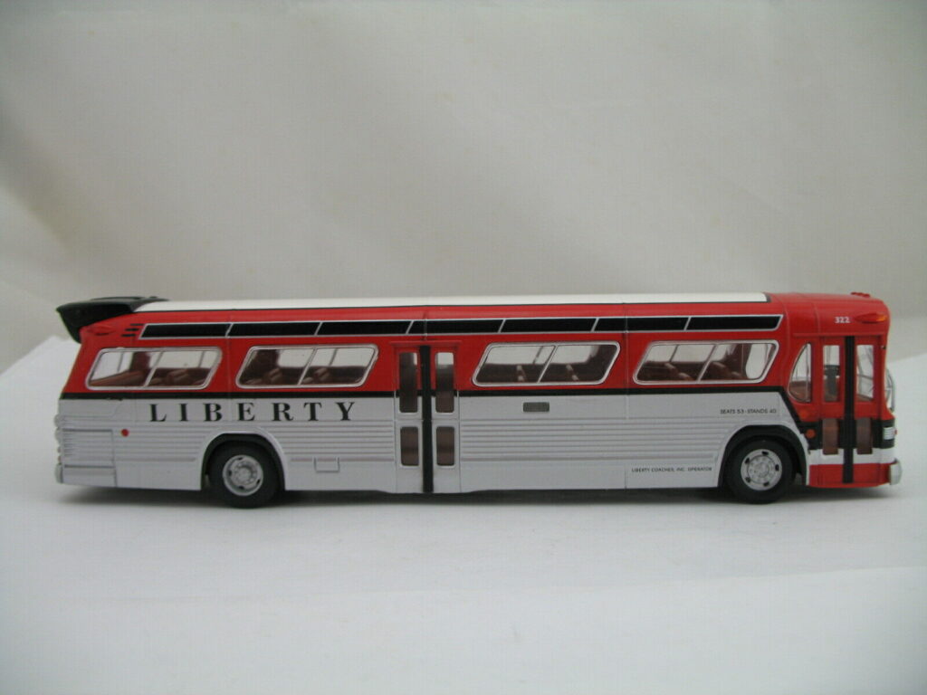 Corgi GM Fishbowl Bus Liberty Lines New York C54507