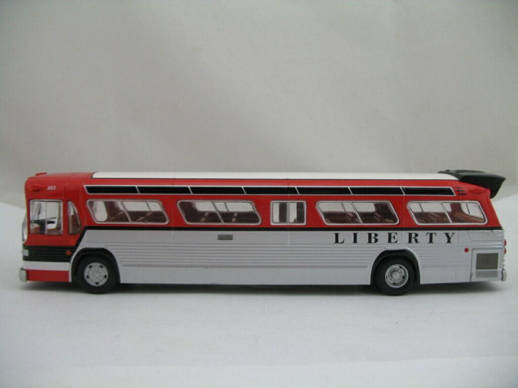 Corgi GM Fishbowl Bus Liberty Lines New York C54507