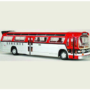 Corgi GM Fishbowl Bus Liberty Lines New York C54507