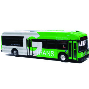 Iconic Replicas Gillig BEB Transit Bus City Of Gardena GTrans 87-0684