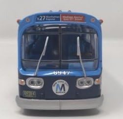 Corgi GM Fishbowl Bus New York City Transit Authority 2 Tone Blue C54312