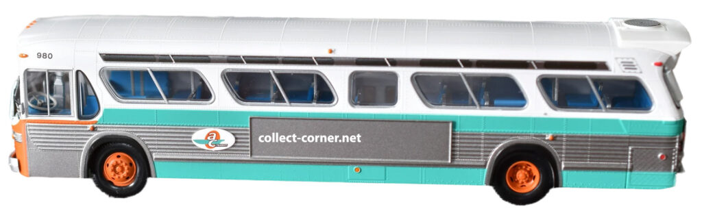 Rapido GM Fishbowl Bus A/C Transit Oakland CA 753136