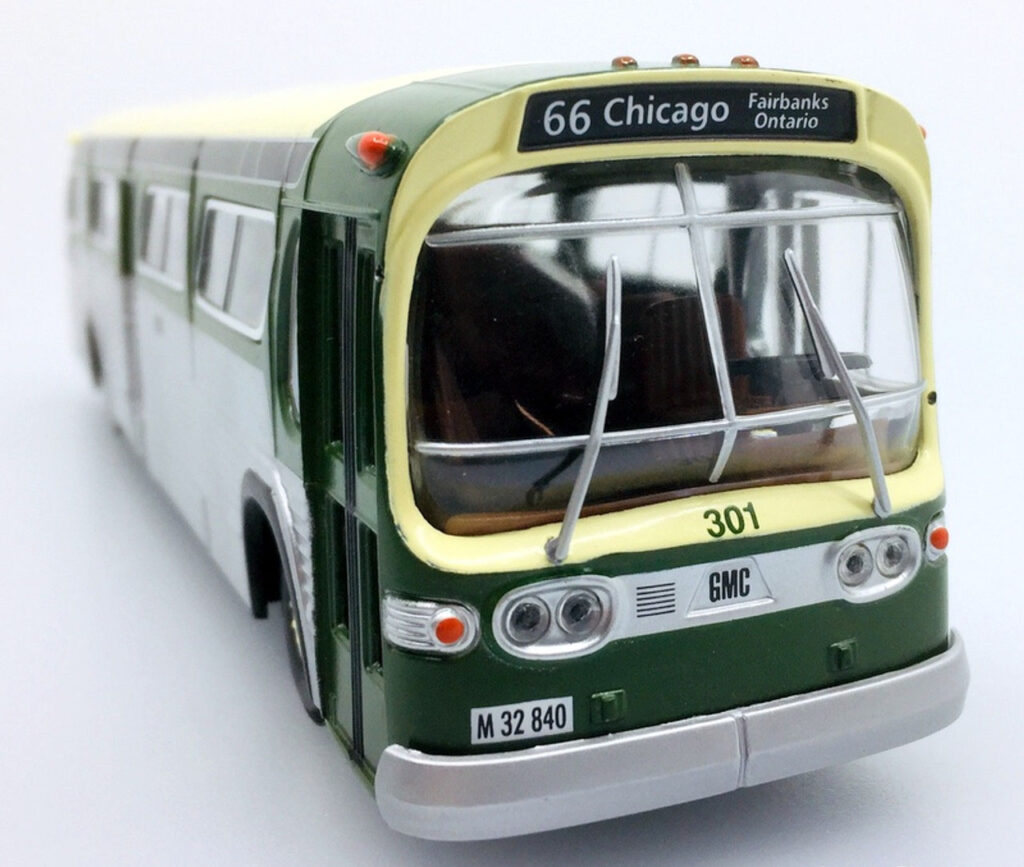 Corgi GM FIshbowl Transit Bus CTA Chicago Transit C54310
