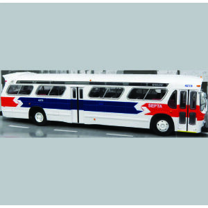 Rapido GM Fishbowl Bus Septa Late Livery 753162