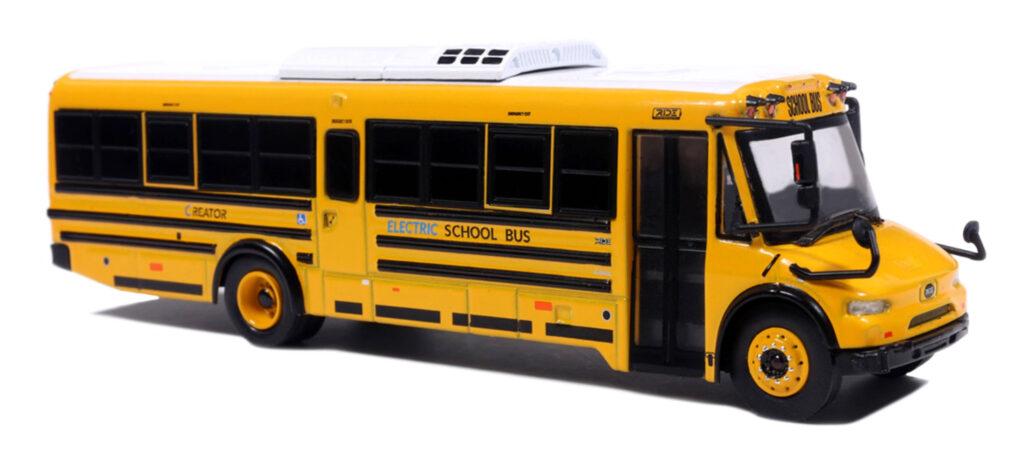 Iconic Replicas Ride Creator Conventional Electric School Bus 87-0694