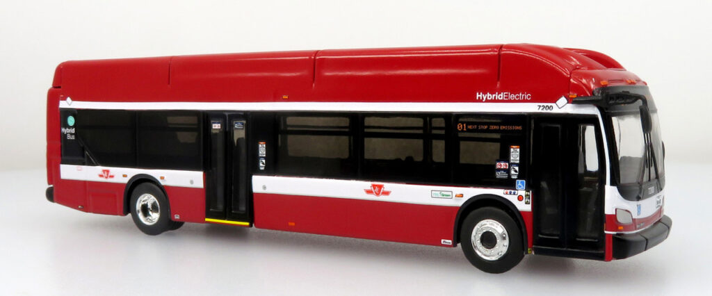 Iconic Replicas New Flyer Xcelsior Charge TTC Canada 87-0524