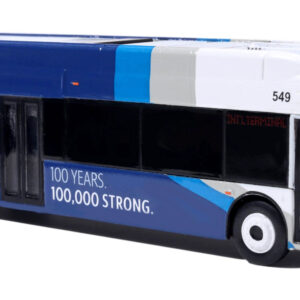 Iconic Replicas New Flyer Xcelsior XN40 Transit Bus Delta Airlines 100 Anniversary 87-0679