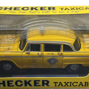 Sunstar New York City Checker Taxi Cab 1/18 Scale SUN2501