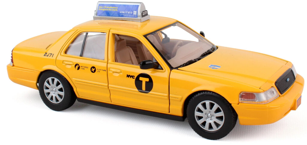 Daron New York City Taxi Cab 1/24 Scale NY73337