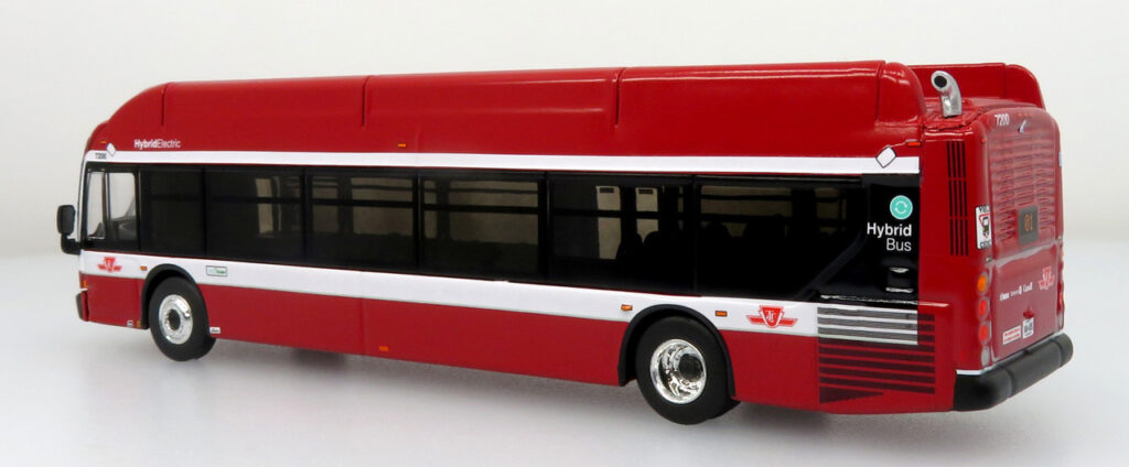 Iconic Replicas New Flyer Xcelsior Charge TTC Canada 87-0524