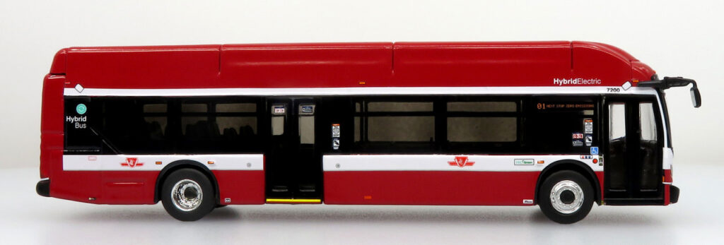 Iconic Replicas New Flyer Xcelsior Charge TTC Canada 87-0524