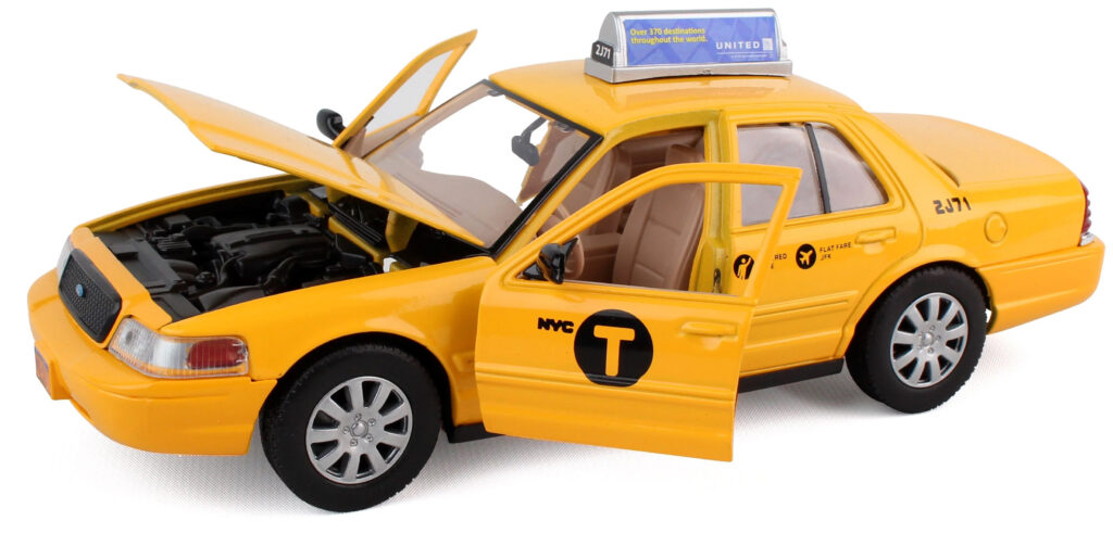 Daron New York City Taxi Cab 1/24 Scale NY73337