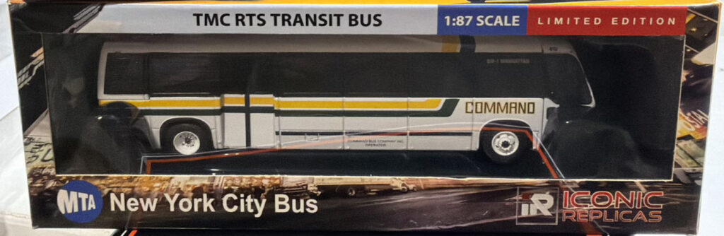 Iconic Replicas TMC RTS Transit Bus Command Brooklyn New York 87-0316