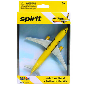 Daron Spirit Airlines Airplane Model RT3874