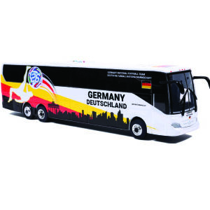 Iconic Replicas Mercedes-Benz Tourrider Coach Bus Germany World Cu Bus 87-0721