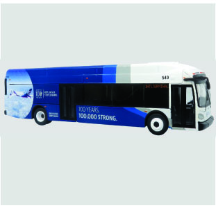 Coming In July Iconic Replicas New Flyer Xcelsior XN40 Transit Bus