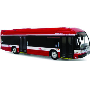 Iconic Replicas Nova LFSHEV Transit Bus TTC Canada 87-0533