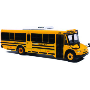 Iconic Replicas Ride Creator Electric School Bus with side door 87-0694