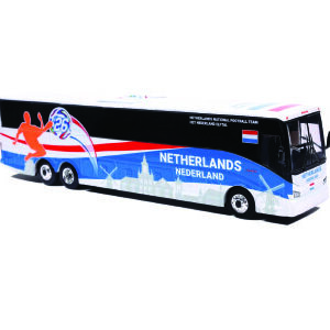 Iconic Replicas Vanhool CX45 World Cup Bus Netherlands 87-0730