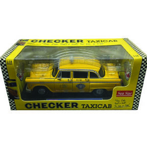 Sunstar New York City Checker Taxi Cab SUN2501
