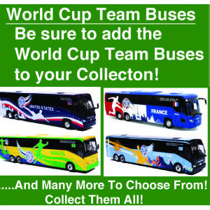 World Cup Team Buses
