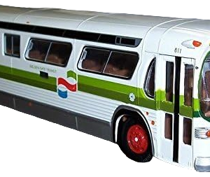 Corgi GM Fishbowl Bus Golden Gate Transit California C54306