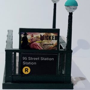 New York City Subway Entrance 95 Street Station R train