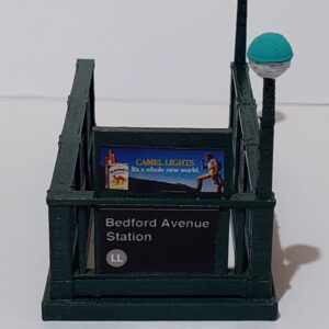 New York City Subway Entrance Bedford Avenue Station LL Train