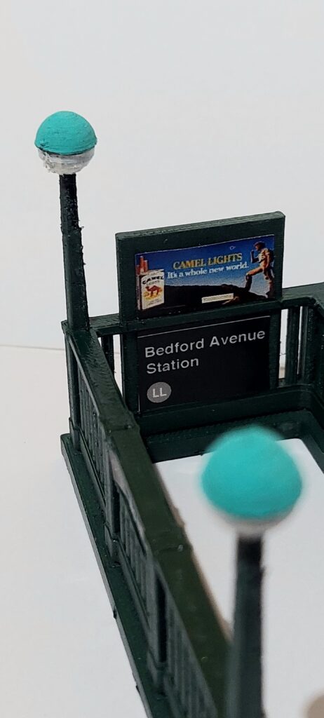 New York City Subway Entrance Bedford Avenue Station LL Train