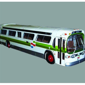 Corgi Fishbowl Transit Bus Golden Gate Transit-San Francisco California C54306