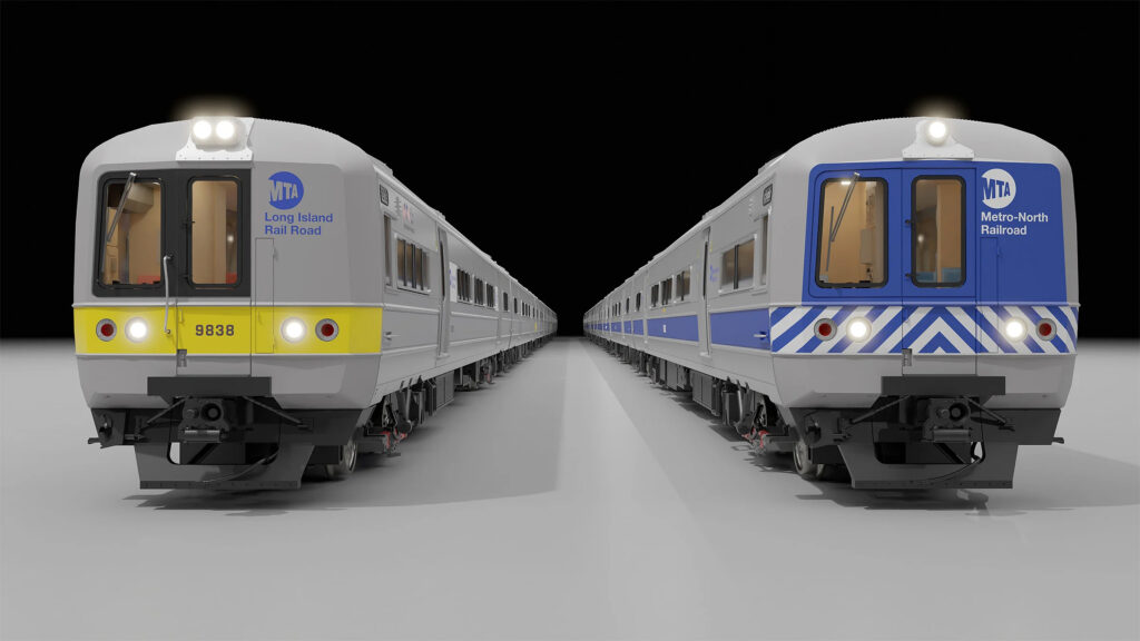 Rapido Trains Budd Long Island Railroad and Metro North Commuter Cars