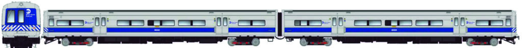 Rapido Trains Budd Metro North M3A Commuter Train