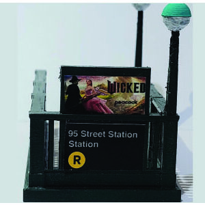New York City Subway Entrance 95 Street Station