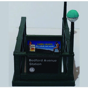 New York City Subway Entrance Bedford Avenue LL