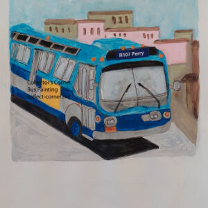 New York City Transit Fishbowl Bus painting