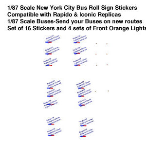 Rapido and Iconic Replicas Roll Sign Stickers from Brooklyn