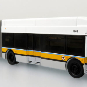 Iconic Replicas New Flyer Xcelsior Articulated Transit Bus Boston T MBTA 87-0334