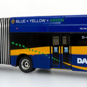 Iconic Replicas New Flyer Xcelsior Articulated Transit Bus DASH 87-0530