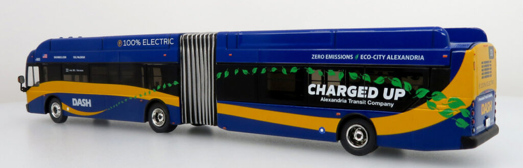 Iconic Replicas New Flyer Xcelsior Articulated Transit Bus DASH 87-0530