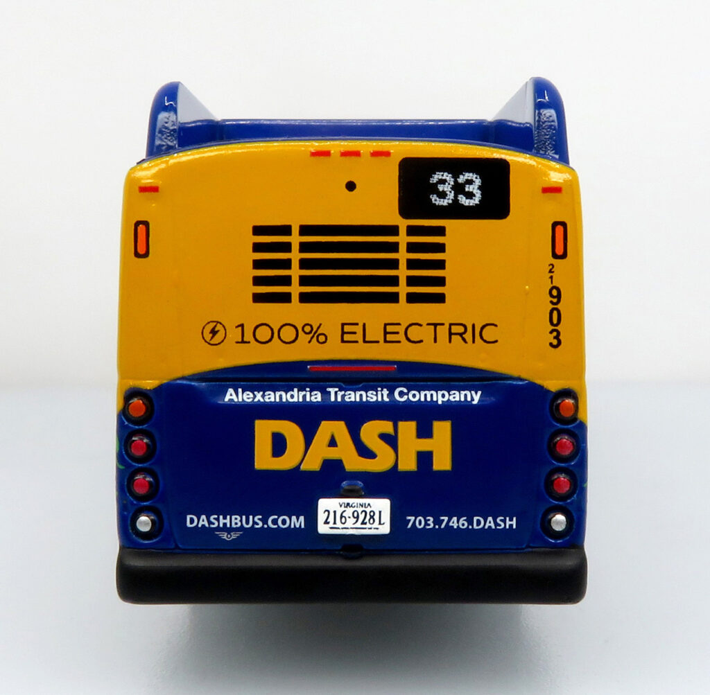 Iconic Replicas New Flyer Xcelsior Articulated Transit Bus DASH 87-0530